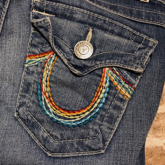 True Religion Slim Straight Leg Jeans - Picture 5 of 8